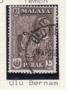 Malaya Perak 1957-65 Early Issue Fair Postmark on Used 10c. 176531