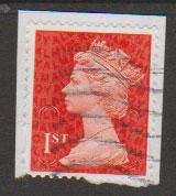 GB QE II Machin SG U2968d - 1st vermillion  - date code M12L - Source  S 