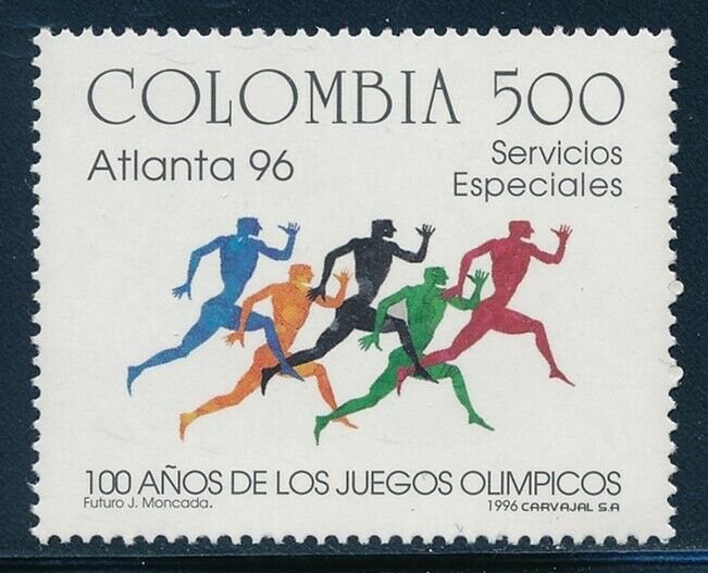 Colombia - MNH Atlanta Olympic Games Sports Stamp (1996)