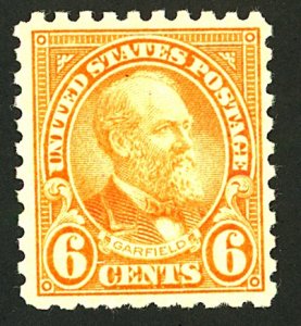 U.S. #587 MINT OG NH