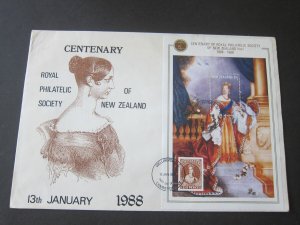 New Zealand 1988 RPSZA FDC