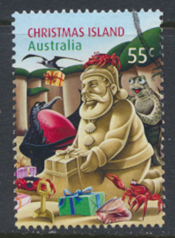 Christmas Island  SC# 506   SG 728  Used Christmas 2012   see details / scan