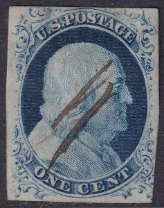 #9 Used, VF (CV $100 - ID47234) - Joseph Luft