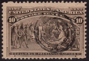 U.S. Scott #237 10-Cent Stamp - Used Single