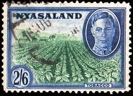 Nyasaland Protectorate Scott 78 Used.