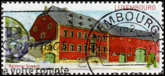 Luxembourg 1326b - Used - A (60c) Reidener Streech (2011) (cv $1.60)