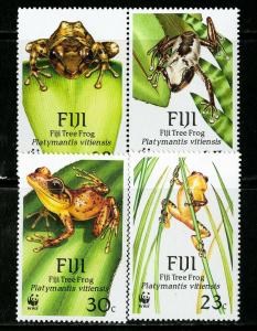 Fiji Stamps # 591-594 XF OG VLH Scott Value $25.25