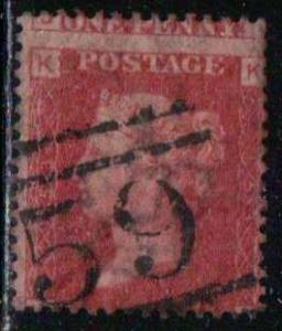 Great Britain 33 Plate 153, K-K