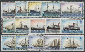 Falkland Islands #260-274 Unused Single (Complete Set)