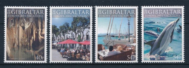 [30301] Gibraltar 2004 Marine Life Vacations Dolphin Cave CEPT MNH