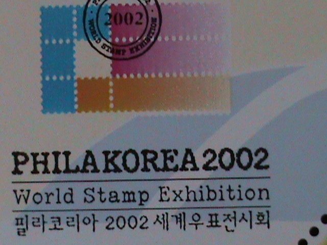 ​KOREA-2002-SC#2085  PHILAKOREA'2002 WORLD STAMP SHOW -SEOUL-MNH S/S-VF