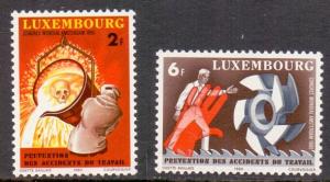 Luxembourg 1980  MNH  occupational diseases complete