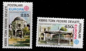 TURKISH Republic of Northern  Cyprus Scott 56-57 MNH** Europa 1978 set