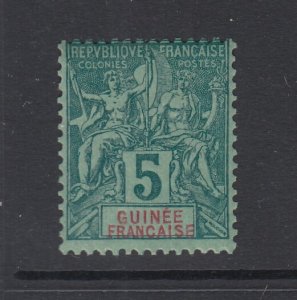 French Guinea, Scott 4 (Yvert 4), MLH