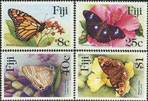 Fiji 1985 SG693-696 Butterflies set MNH