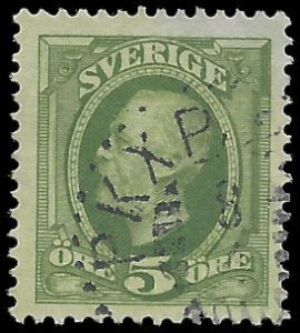 Sweden #56 1891 Used