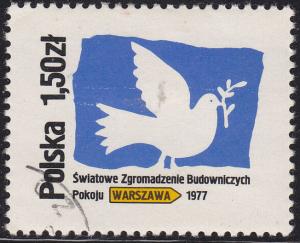 Poland 2213 Peace Dove 1.50zł 1977