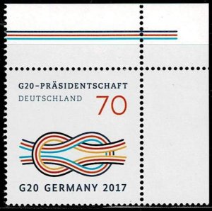 Germany 2017,Sc.#2955 MNH, G20 Germany