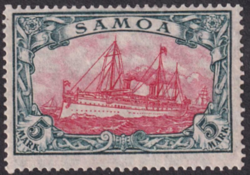 Samoa 1915 SC 73 LH 