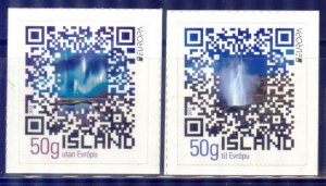 Iceland 2012 Europa CEPT Visit Mi. 1361/2 MNH