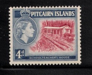 PITCAIRN ISLANDS Scott # 31 MNH - QEII & School Teacher's House