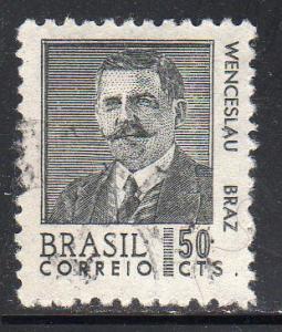 Brazil 1065 - Used - Pres. Wenceslau Braz (1)