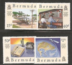 Bermuda SC 528-31 MNH