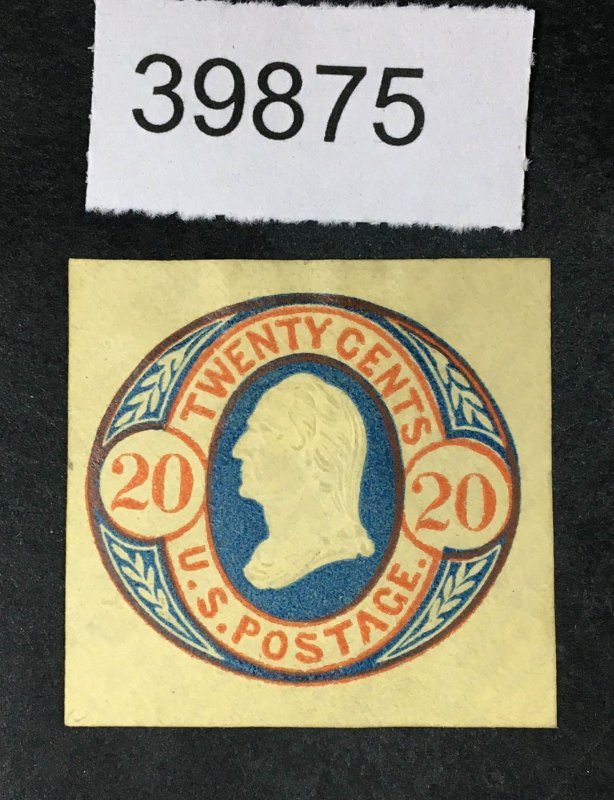 ATTRACTIVE US #U43 CUT SQUARE CV=$250///aq