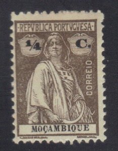 MOZAMBIQUE SC# 149  MH  1/4c  1914-26