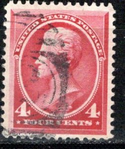 United States Scott # 215, used