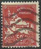 Algeria - 50  - Used  - SCV-0.25