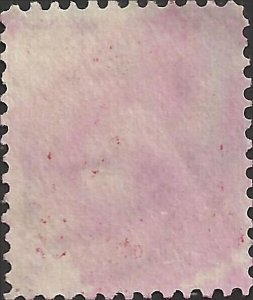 # 279b Used Slip Or Double Impression Red George Washington