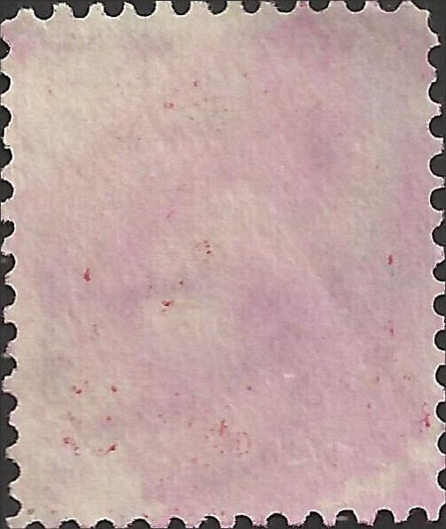 # 279b Used Slip Or Double Impression Red George Washington