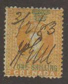 Grenada Revenue Forbin #8 1sh