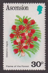 Ascension Island 284 Flame of the Forest 1981