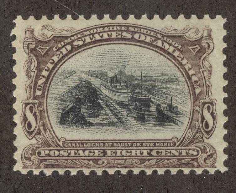 UNITED STATES SC# 298 FINE OG 1901