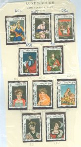 Luxembourg #B318-B327  Single (Complete Set)