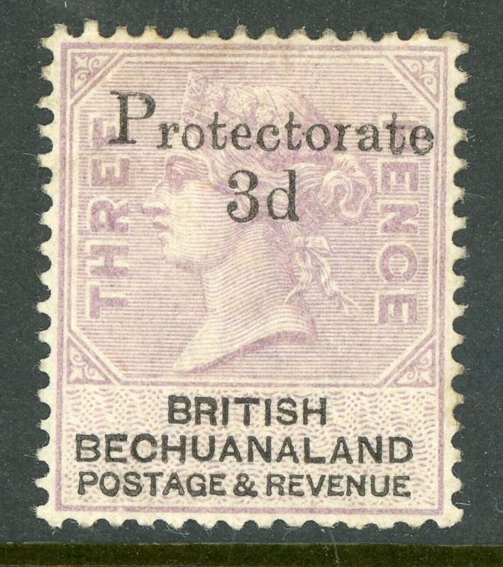 Bechuanaland  1888 British Colony QV 3p SG #43 Mint A866