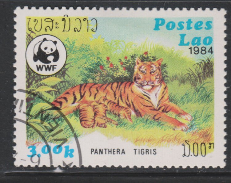 Laos 519 Panthera Tigris 1984