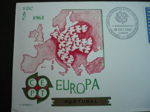 Europa 1961 - Portugal - Set on First Day Cover