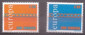 San Marino - 1971 - Mi. 975-76 (CEPT) - MNH - RB141