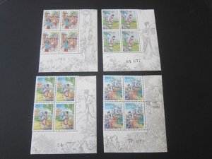 Taiwan Sc 3182-3185 Classic Novel Block set MNH