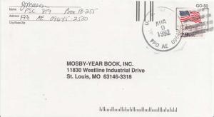 United States Fleet Post Office 29c Flag Over Mount Rushmore Coil 1992 U.S. N...
