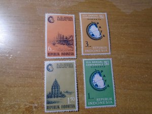 Indonesia  #  581-84  MNH