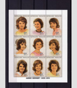Togo 1997 Jackie Bouvier Kennedy Onassis Sheet Perforated mnh.vf