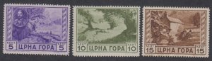 Montenegro - 1943 - SC 2N33-35 - MH