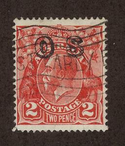 AUSTRALIA SC# O8 F-VF U 1932