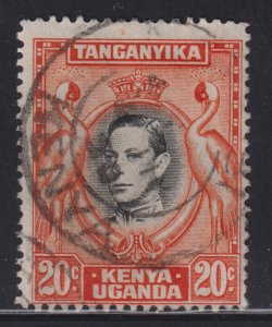 Kenya, Uganda & Tanganyika 74 Kavirondo Cranes 1942