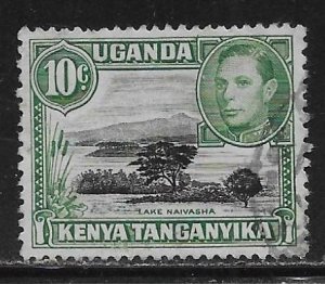 Kenya Uganda Tanzania 70 10c Lake Naivasha single Used