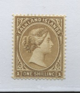 Falkland Islands QV 1895 1/ mint o.g. hinged